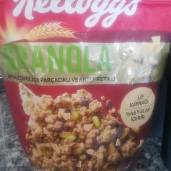 Kellogg's Granola İçeriği Taneli Değil