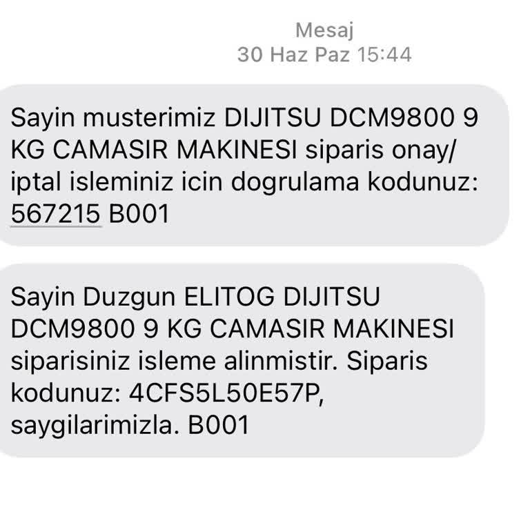 BİM Şikayet Ürün Teslimatı