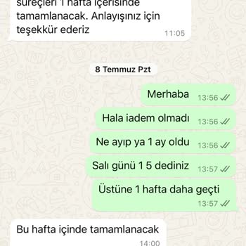 Nare Giyim Ücret İadesi Yapılmıyor
