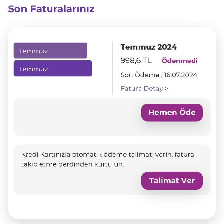 Digiturk Habersiz Fatura Kesti.