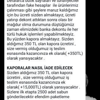 Dilaypaketlemee (Instagram) Kişisel Bilgilerimin İzinsiz Kullanımı Ve Kapora Talebi