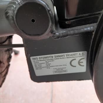 RKS Motor XS25 E- Bisiklet Pili Garantisi