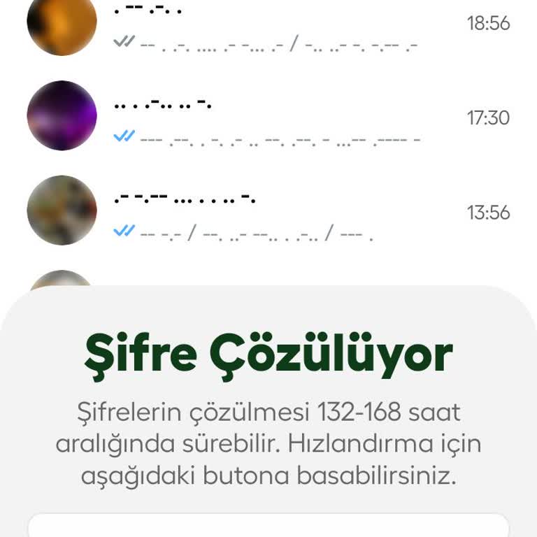 MessLog Şifre Çözüm Başa Sardı