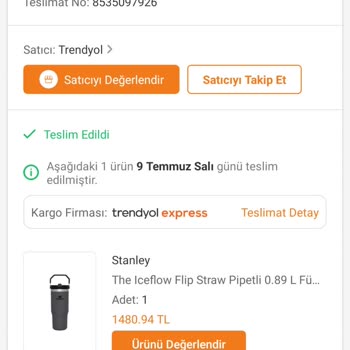 Trendyol Zam Gelince Yanlış Ürün Gönderdiler. Değişim İstedim Ürün Yok Dediler.