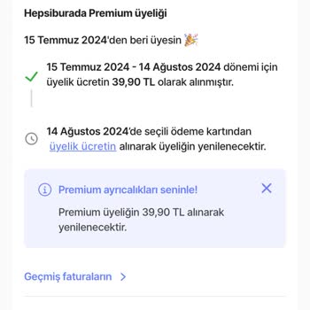 Hepsiburada Premium Üyelik İptali İle İlgili Yaşadığımı Sıkıntı