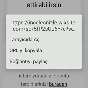 Wix.com Spam E-mail Şüphesi