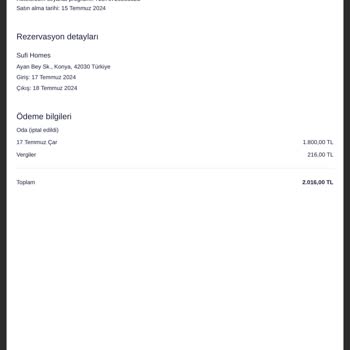 Hotels.com Almadığım Hizmetin Ücretini İade Etmiyor!