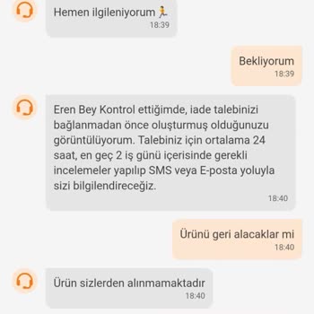 Köfteci Yusuf Trendyolgo İade Saçmalığı