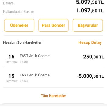 VakıfBank Esnek Hesap Limitim Gözükmüyor