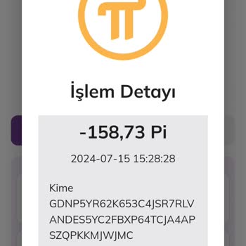 Pi Network Pi Lerim Cüzdanımda Yok