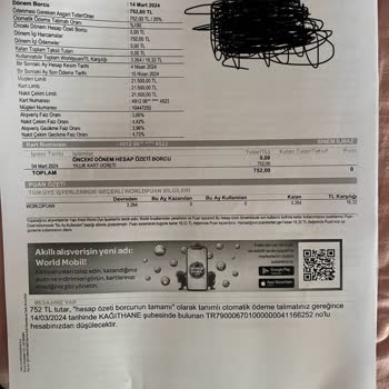 Yapı Kredi World Kredi Kartı Hukuksuz Yıllık Kart Ücreti