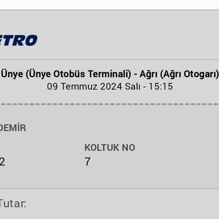 Obilet Para İadesini Yapmıyor
