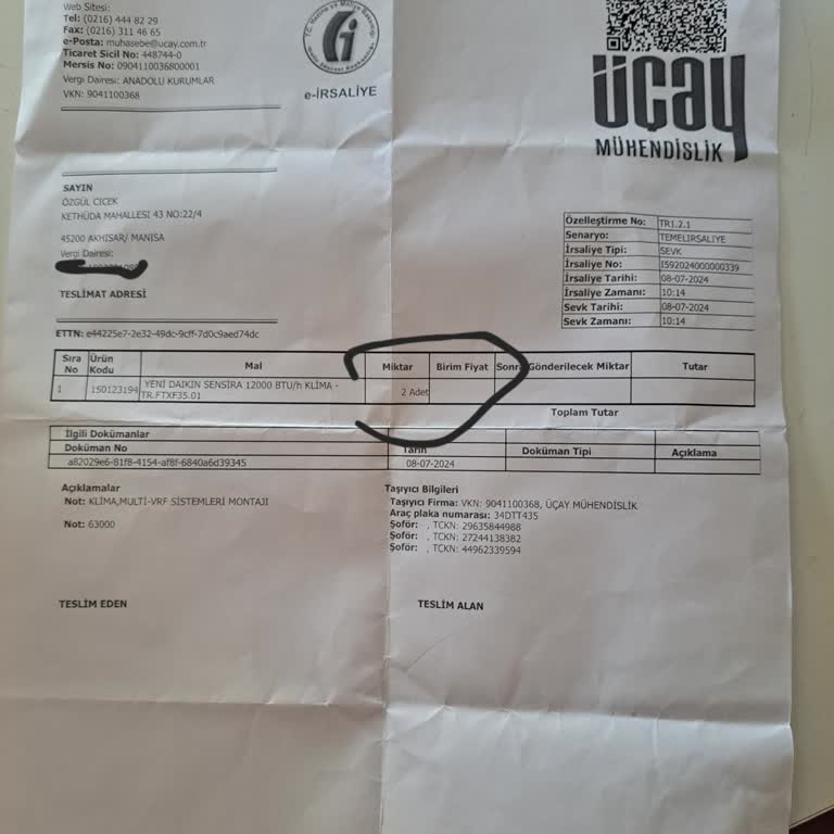 Üçay Mühendislik 15 Gündür Klimalarım Kurulmadı Telefonlarıma Cevap Veren Yok