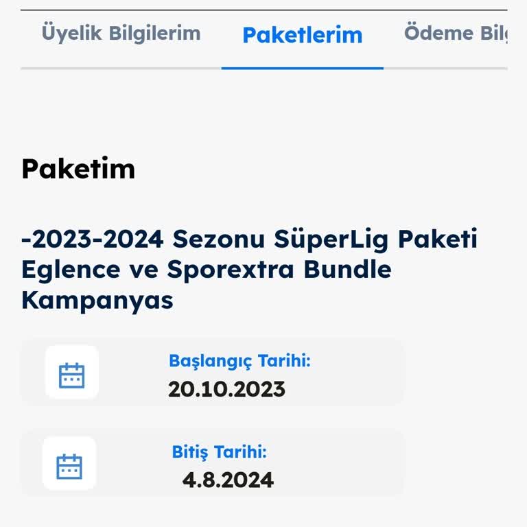 Digiturk Tod Yıllık Paket Yanıltması