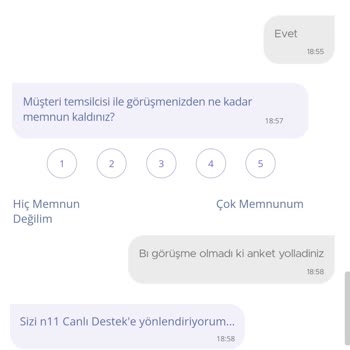 N11 İn Müşteriye Olan İlgisizliği