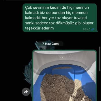 Big Cat Kedi Kumları (Instagram: bigcatturkiye) Bozuk Kedi Kumu Ve İlgisiz Müşteri Hizmetleri