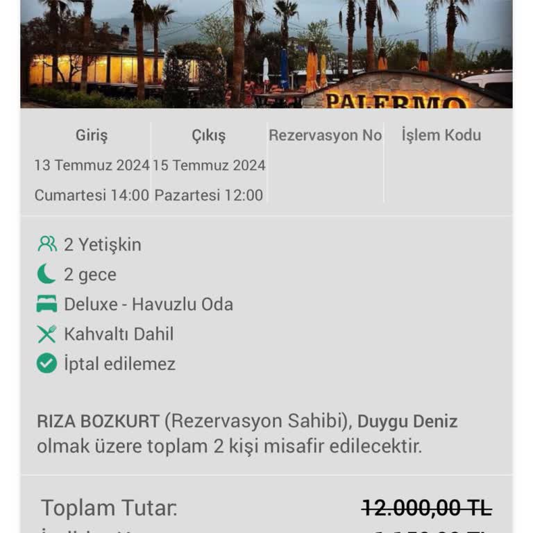 Obilet.com Otel Rezervasyonu