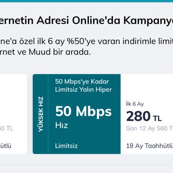 Türk Telekom Ev İnterneti Tarife Değişikliği Yararlanamamak.