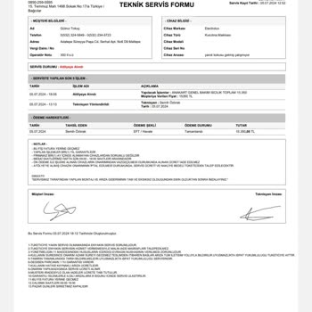 Electrolux Sahte Yetkili Servis Ve Ücret Aldatmacası