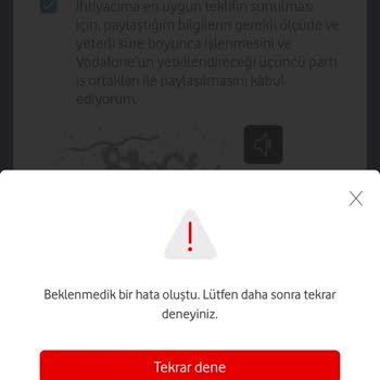 Vodafone FreeZone A Giriş Yapamıyorum
