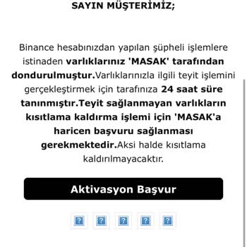 Sunexpress Hesabım Olmamasına Rağmen MASAK Tarafından Mail Geldi