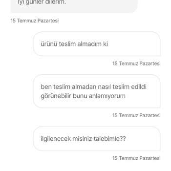 Hepsijet Kargodaki Ürünün Teslim Edilmemesi
