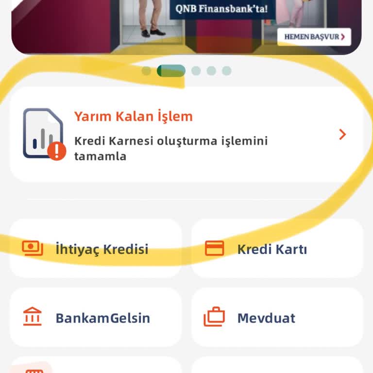 Teklifimgelsin Kredi Karnesi Oluşturmada Hata Veriyor ￼￼
