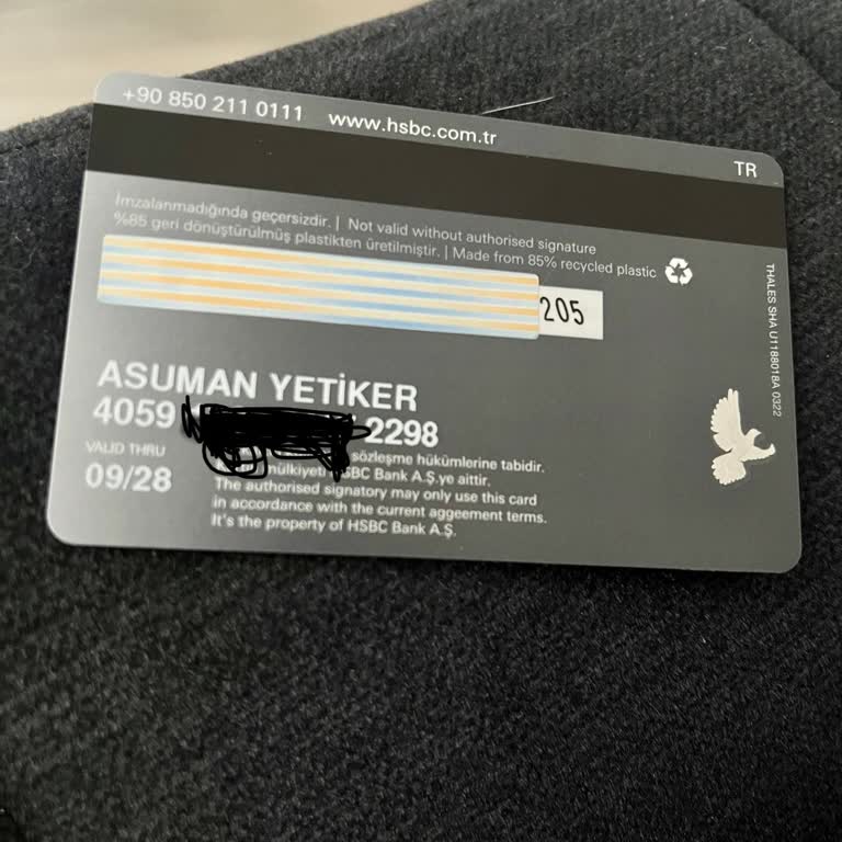 Bilgim Dışı Kartımı İptal Ettiler HSBC Bank