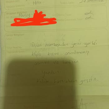 Atasay'dan Aldığım Kolyenin Sürekli Bozuk Çıkması