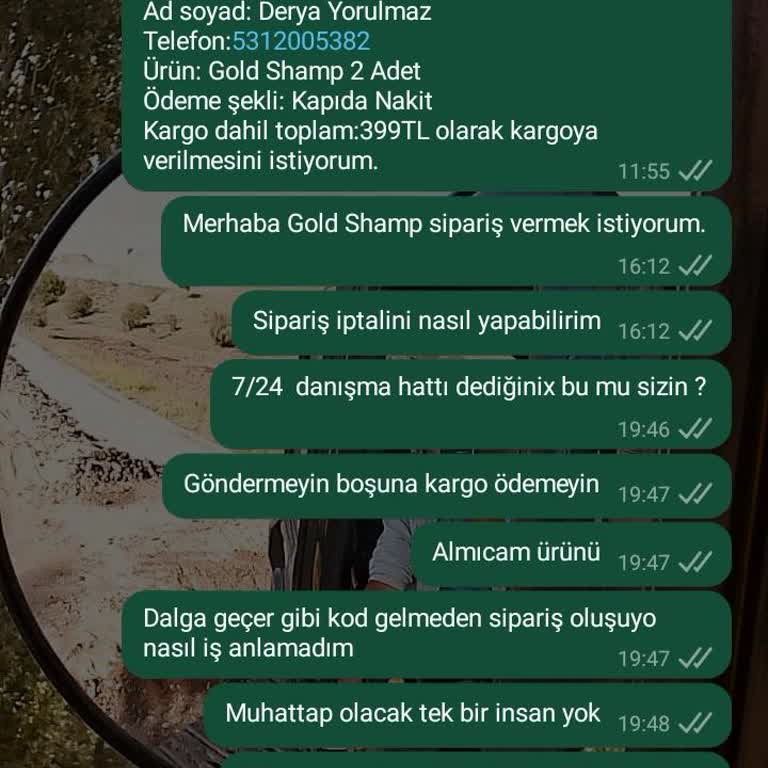 Gold-shamp.com Gold Shamp Şikayet Var