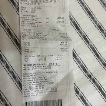 D&R Mağazasında Yaşanan Ödeme Sorunu Ve İade Süreci