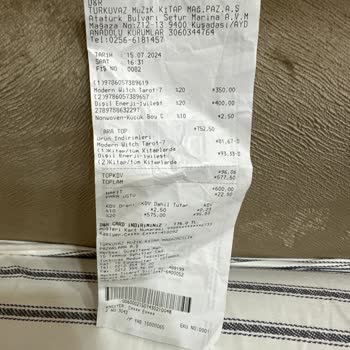 D&R Mağazasında Yaşanan Ödeme Sorunu Ve İade Süreci