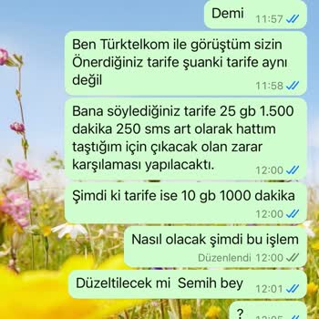 Vodafone'da Türk Telekom Geçiş Hk.