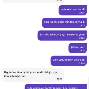Getirin Temsilci Sıkıntısı
