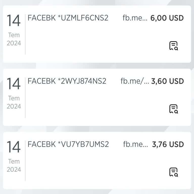 Facebook Bilgim Dışında Kartımdan Ödeme Aldı.