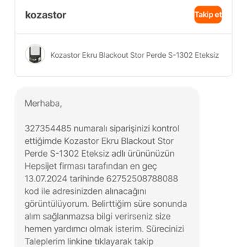 hepsiJET Hepsiburada.comdan Aldığım Ürün Mağdur Etti Beni