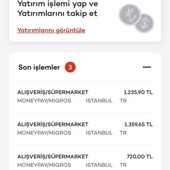 MoneyPay Migros İzinsizce Kredi Kartımdan Para Çekti