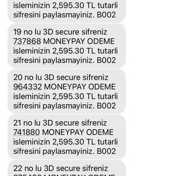 MoneyPay Migros İzinsizce Kredi Kartımdan Para Çekti