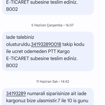 Sefamerve İade Param Yatmadı