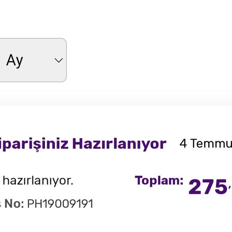 Gratis Siparişim Henüz Elime Ulaşmadı