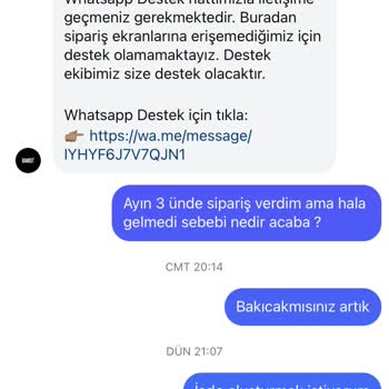 Bamost Siparişim 13 Gündür Gelmiyor!
