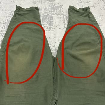 Koton Keten Pantolon Ağarması