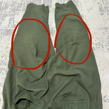 Koton Keten Pantolon Ağarması