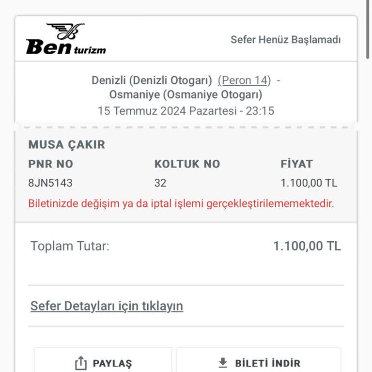 Obilet Bilet İptalinde Yaşanan Zorluklar