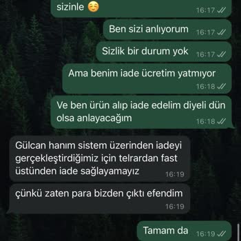Melissamiss İade Edilmeyen Ücret Ve Çözüm Bekleyen Sorun