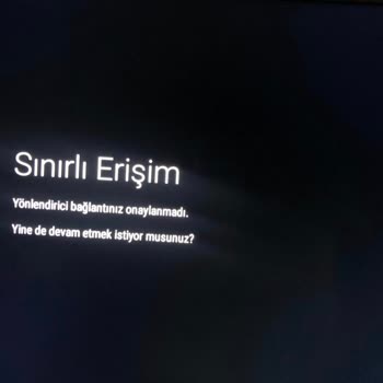PHILIPS TV Philips Sınırlı Erişim Ve Bulutlanma