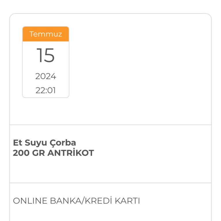 Köfteci Yusuf 'un Hizmeti Ve Gelmeyen Yemek