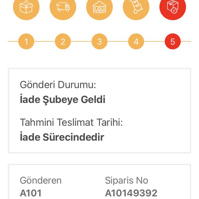 Birgündekargo Ürün İademi Yapmadı