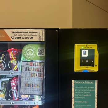 Metro İstanbul Hacıosman Metro Da Su Otomatı Çalışmıyor