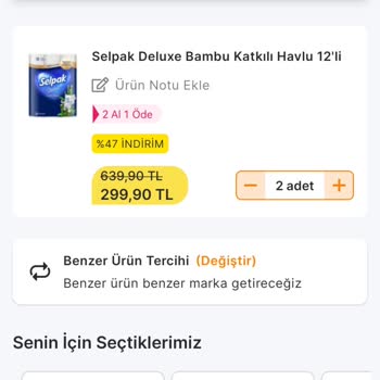 Migros Sanal Market Kampanya Yanıltması